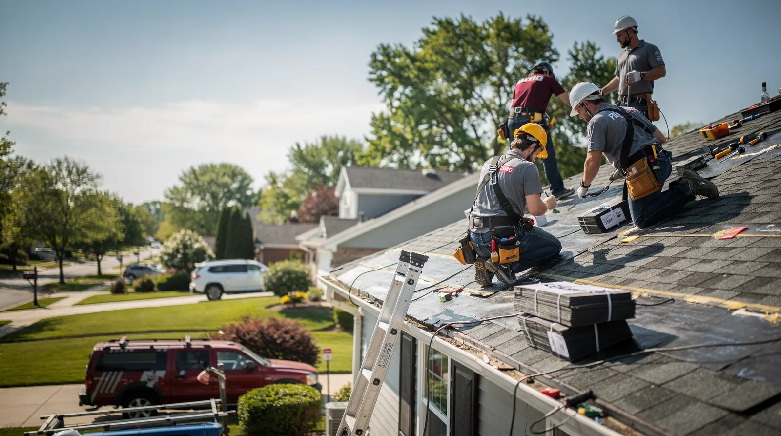 Roof Repair in Iron River, WI around you